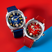 SPINNAKER三角帆大力水手联名自动机械表5169情侣对表情人节礼物