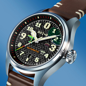 AVI CAPCOM1942复古游戏联名自动机械表4126夜光像素风 8限量版