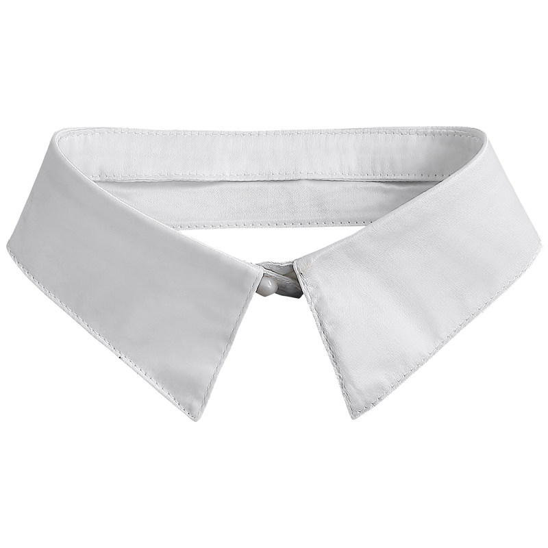 FALSE COLLAR CHILDREN SEPARATE SHIRT COLLAR FRONT OPEN BUTTON VERSATILE FAKE NECKLINE SIMPLE SMALL POINTED COLLAR DOLL COLLAR SHIRT DECORATION COLLAR