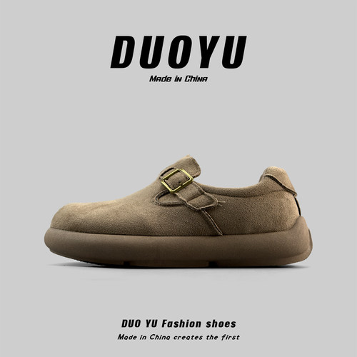 复古休闲勃肯鞋男春季潮流板鞋