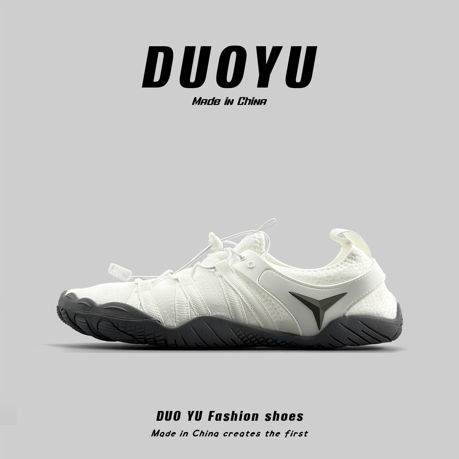 外贸男女赤足透气网面鞋涉水溯溪鞋海边沙滩鞋室内健身跳操运动鞋