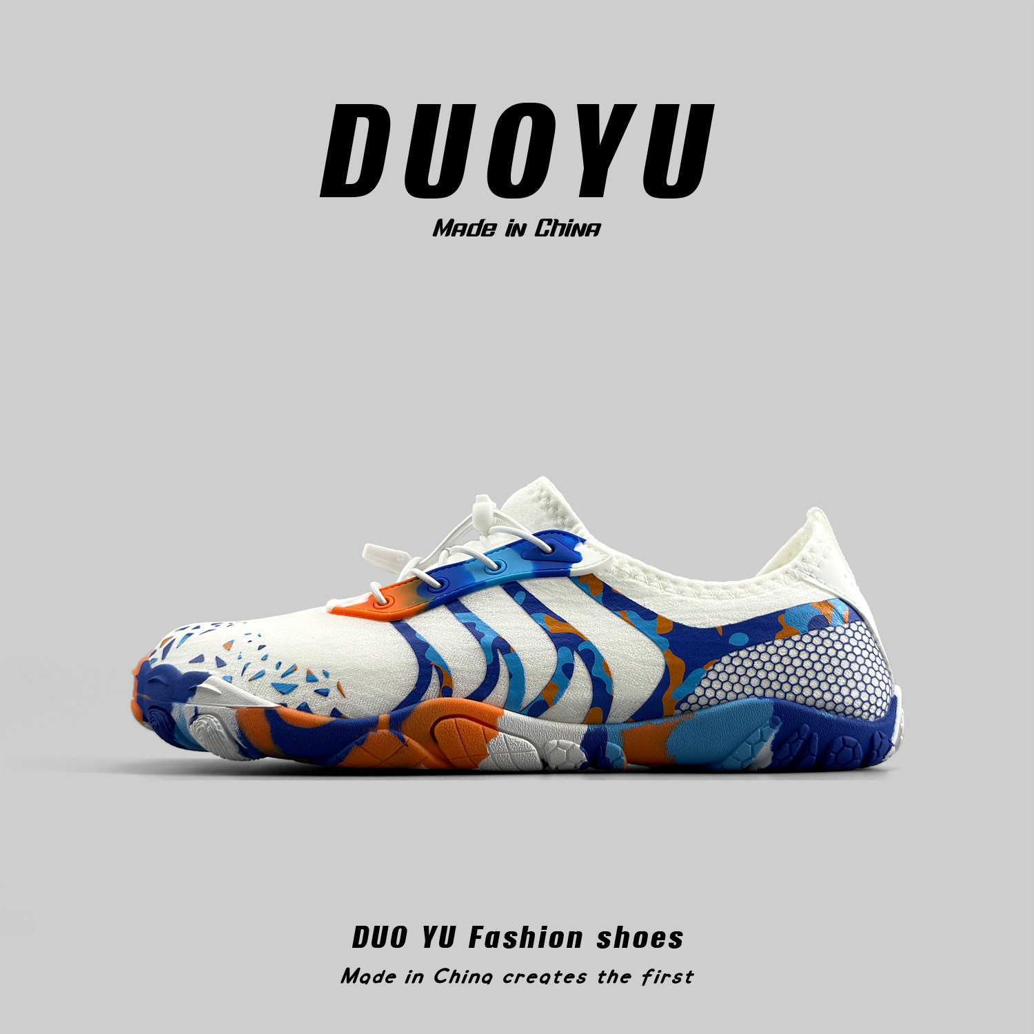 外贸男女赤足溯溪速干涉水鞋海边冲浪沙滩鞋室内健身瑜伽深蹲网鞋