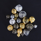 花千骨宫铃铛大铃铛吊坠 DIY手链挂件保色镂空三身三世十里桃花