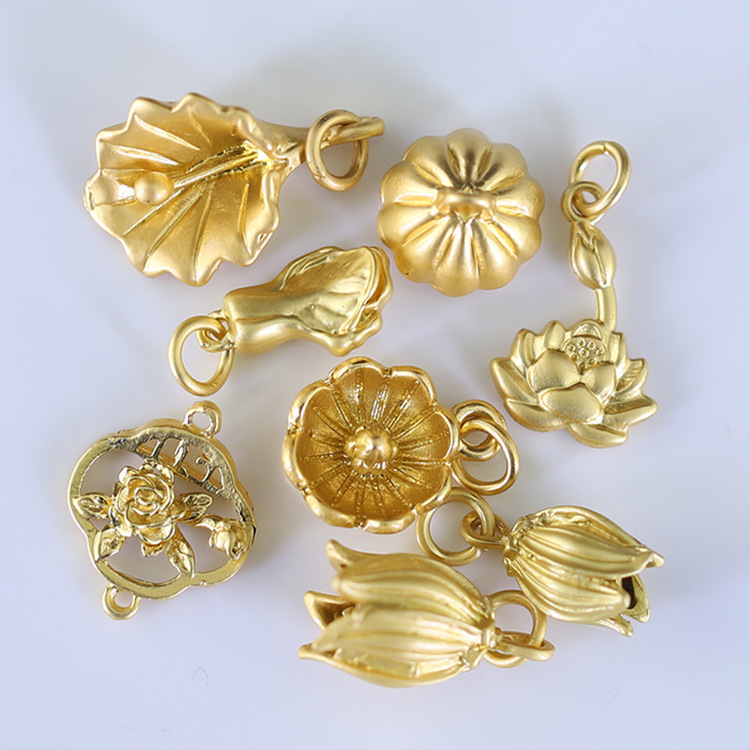 串珠吊坠铃铛钥匙葫芦diy饰品