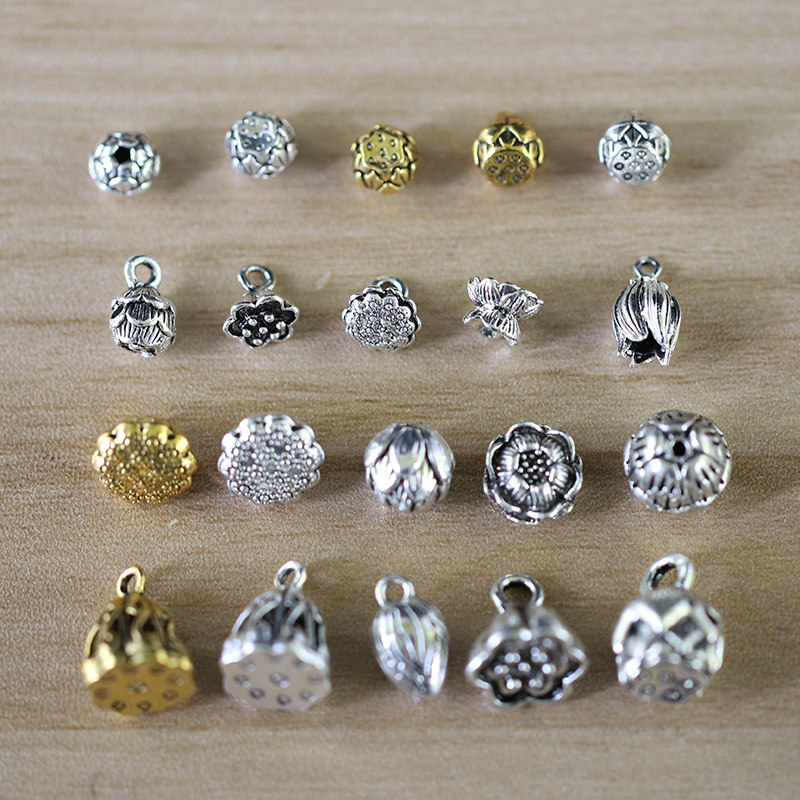 亮银色合金吊坠配件 diy藏银水晶红绳手链项链貔貅莲子挂坠配饰,饰品/流行首饰/时尚饰品新,其他DIY饰品配件,淘宝优惠券,粉丝福利购,淘宝优惠卷