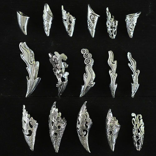 牙尖套包银瑞晨饰品藏银