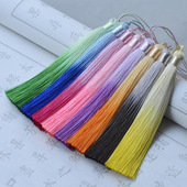 流苏穗子渐变色13cm长款 diy笛子桌旗吊穗宫廷影视剧道具材料