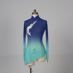 胶州秧歌舞蹈纱衣古典舞练功服上衣女艺考花鼓灯舞蹈演出表演服装