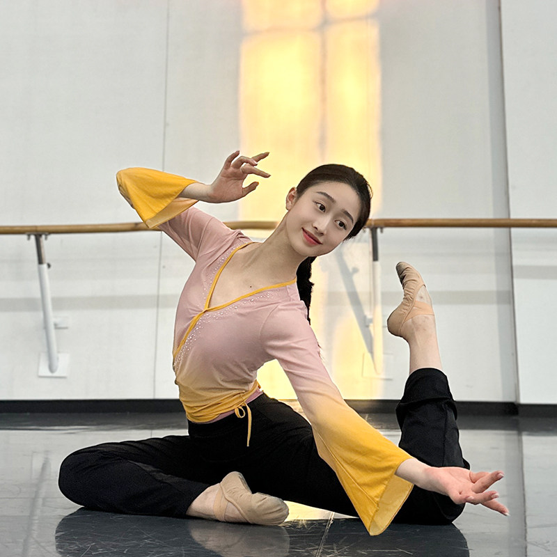 舞依艺库古典舞身韵纱衣北舞艺考