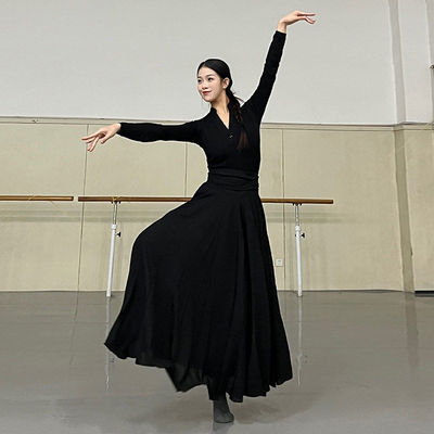 舞依艺库蒙族艺考练习裙新款