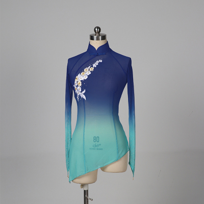 舞依艺库胶州秧歌花鼓灯纱衣新款