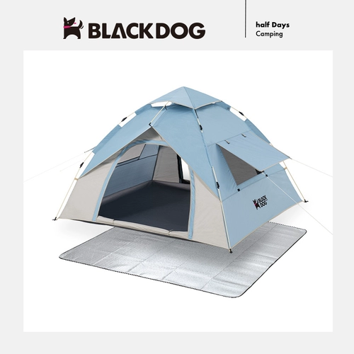 Blackdog Black Dog Алюминиевая фольга на открытом воздухе на открытом воздухе для кемпинга мебель для палатки бумага для спальной подушки Wilderfill Wide Pad