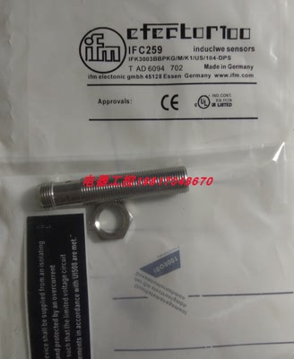 全新易福门接近开关现货