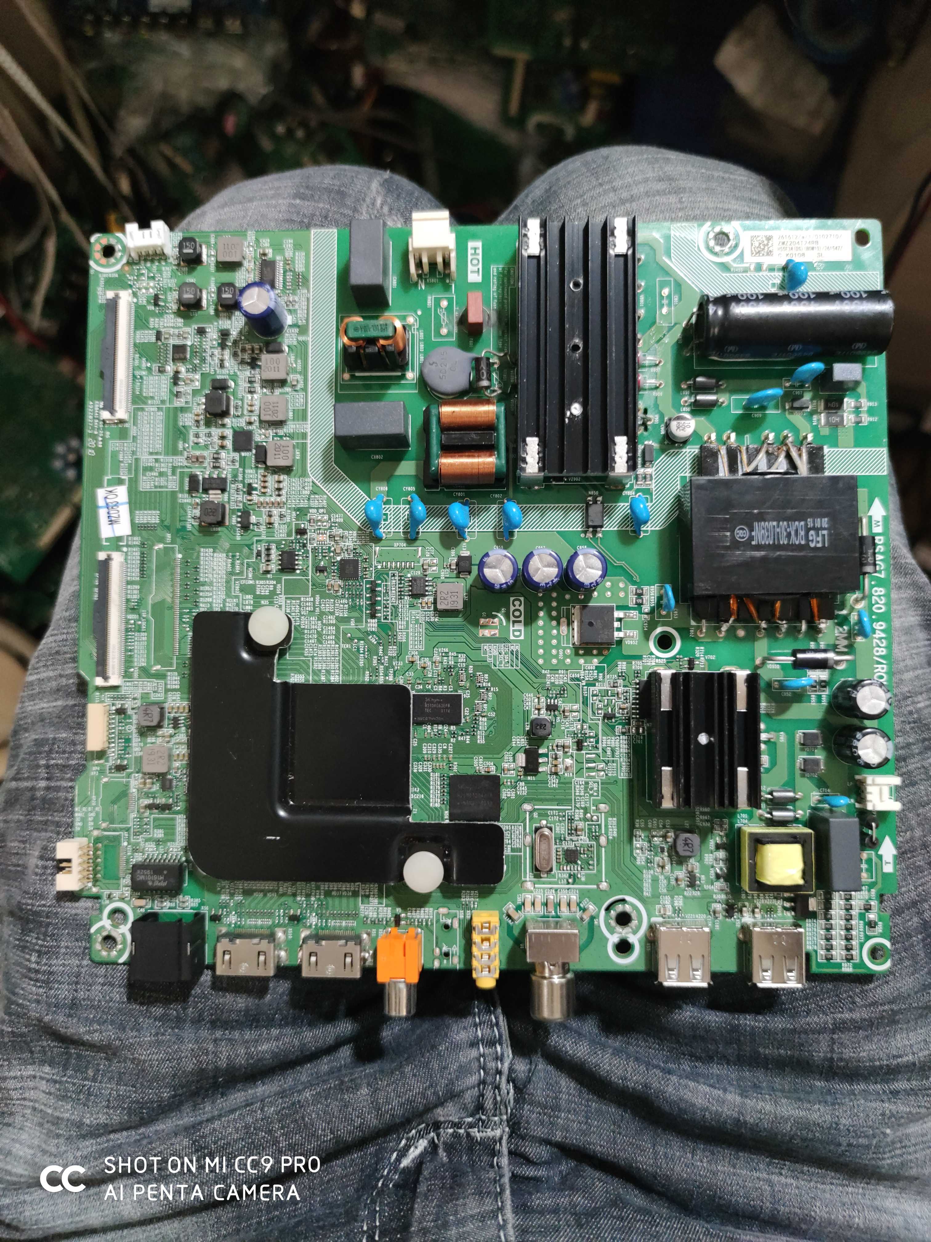 海信H50E3A H55E3A 主板 RSAG7.820.9428 维修图片