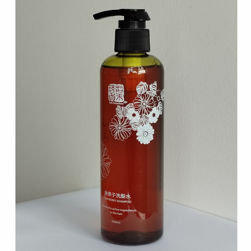 褐果无患子洗发水台湾叶琇贞植物天然控油改善毛躁无硅油去屑正品