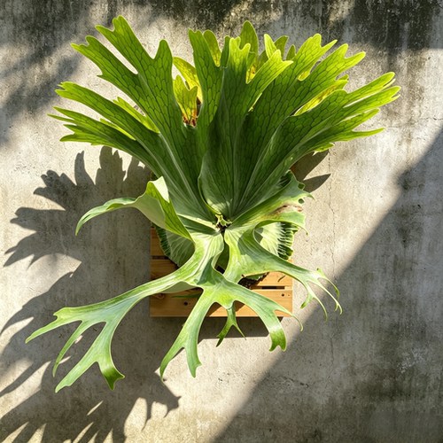 包邮何其美鹿角蕨室内绿植客厅玄关植物阳台四大巨型鹿角蕨