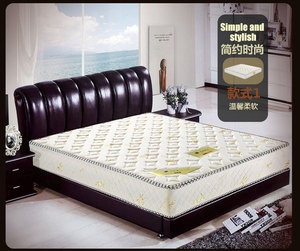 弹簧无甲醛乳胶席梦思环保椰棕海绵洗经济型1815米软硬舒适床垫