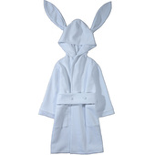 小众高级感大白兔连帽睡袍浴袍女春秋华夫格网红主播欧阳娜娜同款