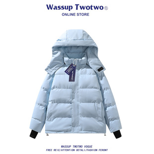 2025新款 TWO冬季 棉服防寒棉袄加厚滑雪面包服棉衣外套 TWO WASSUP
