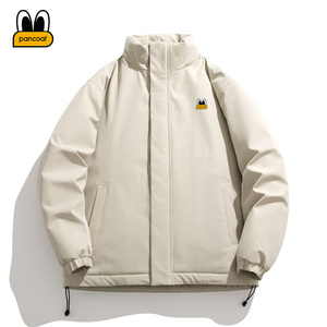 PANCOAT冬季休闲潮流情侣款长袖棒球服外套男士宽松潮牌棉服棉袄