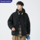 TWO TWO冬季 新款 WASSUP 连帽羽绒服男宽松厚款 羽绒衣潮牌保暖外套