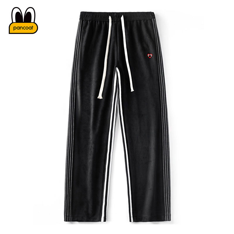 PANCOAT Chaopai Casual pants Three bars trousers Autumn Men's Straight love High Street Retro Sports pantsin the Men's clothing, Casual pants  category - from Buy2taobao.com to provide professional Taobao agent buy service
