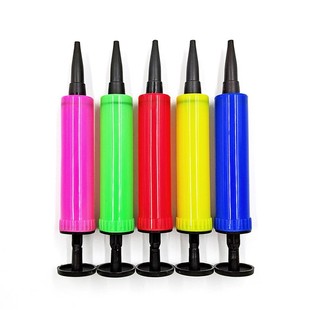 可携式迷你手推打气筒 小号手动气球玩具打气筒U型充气枕头打气机