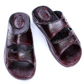 男夏家用室内户外防滑休闲怀旧台湾日常老款 爸爸透气厚底一字拖鞋