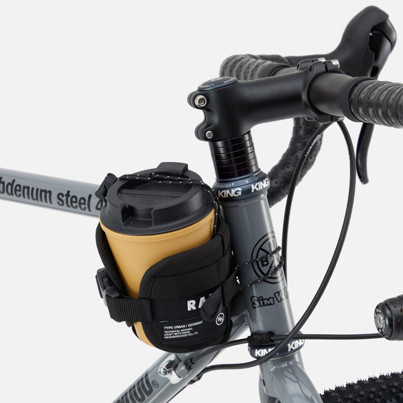 NEIGHBORHOOD NBHD自行车免打孔可调节绑带水壶水杯架山地公路车