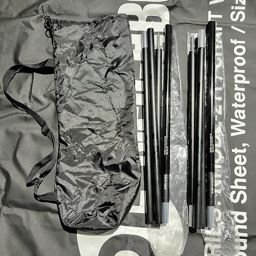 韩国H家天幕杆铝合金折叠伸缩