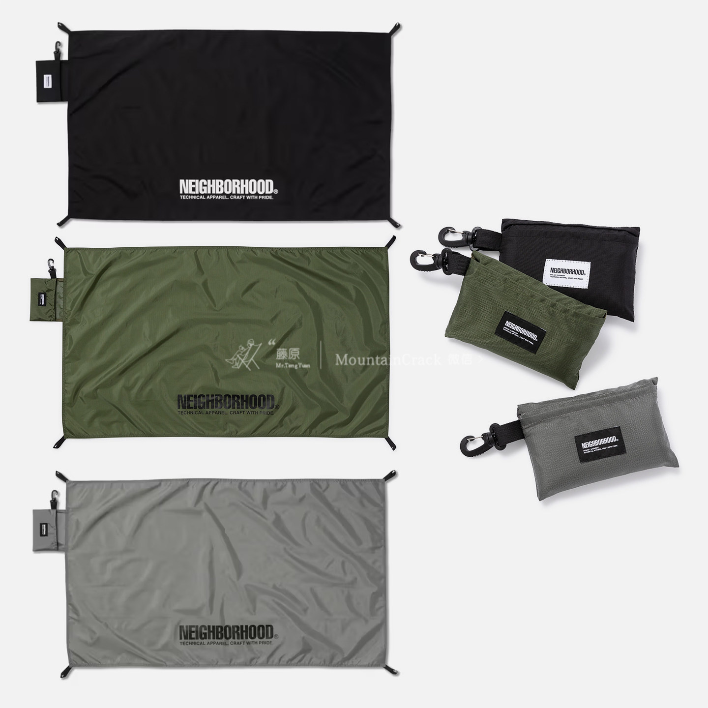 NEIGHBORHOOD NBHD便携超轻防水地垫可收纳包防撕裂露营野餐垫,户外/登山/野营/旅行用品,野餐垫,淘宝优惠券,粉丝福利购,淘宝优惠卷