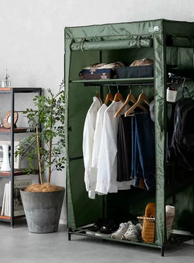 日本进口SLOWER军事复古组装防尘收纳衣柜鞋架加固多层立式置物架