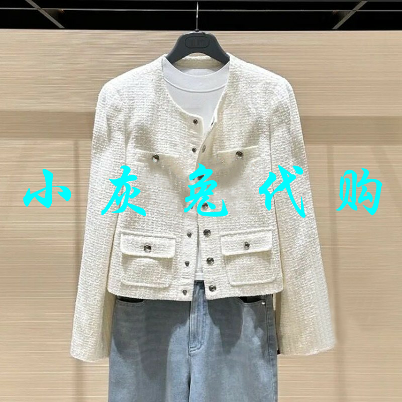 3折小灰兔正品代购2023春款圆领短外套5400827-G02461-