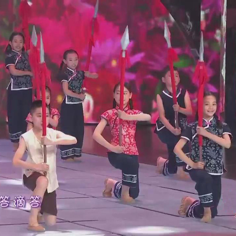 六一经典唱不停共产儿童团合唱表演服少年先锋队红孩子舞蹈演出服