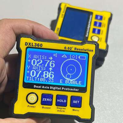 晶研DXL360双轴电子水平仪，带磁性，分辨率0.02°，数议价