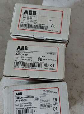 ABB接触器A40-30-10，220-230V50Hz /议价