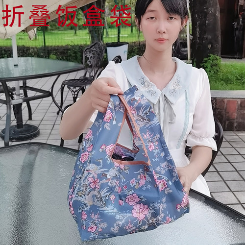 折叠小号购物袋环保袋便携饭盒袋