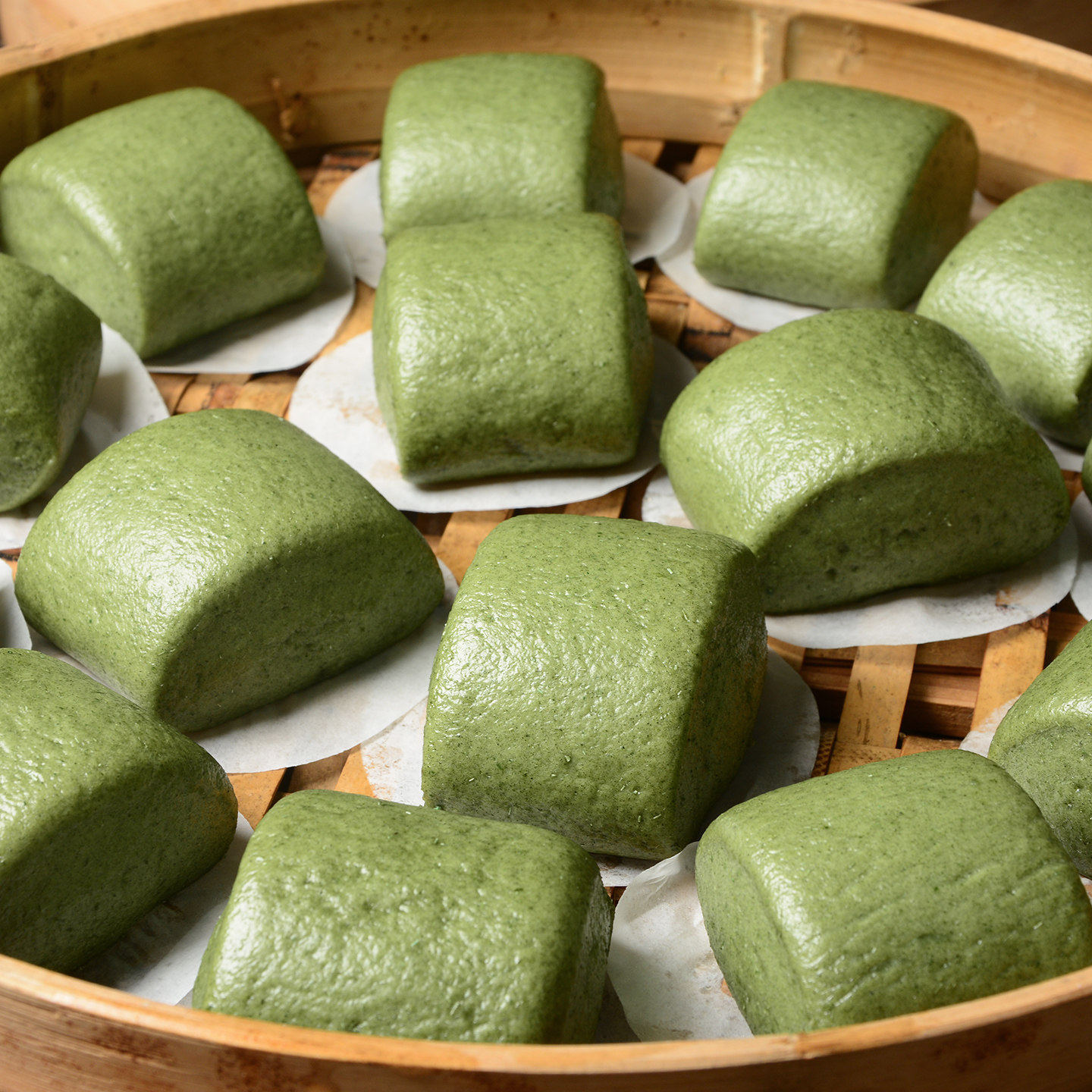 手工艾草馒头麦糕艾叶馍馍儿童健康早餐半成品加热即食速食糕点心