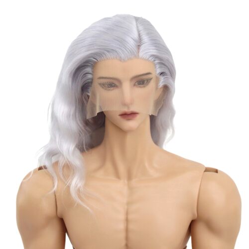 李氏越洋bjd假发美人尖侧分三尖秦彻马海毛手勾毛坯