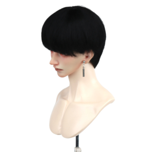 李氏越洋BJD假发糙毛清仓福利款男孩头马海毛假发