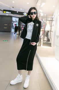 女式 2023年新款 休闲长款 时尚 套裙 韩版