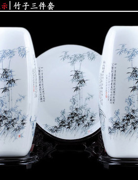 景德镇简约现代风白色大号陶瓷器