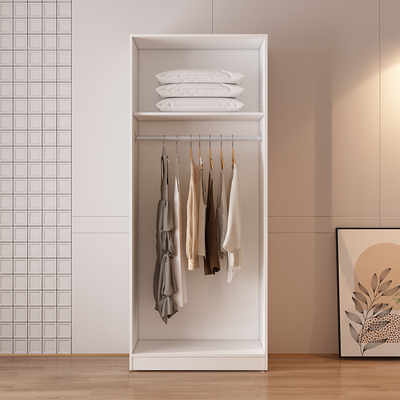 定制实木双门省空间储物衣柜