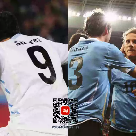 2010 Uruguay Retro Jersey Classic Football Uniform Fran Suarez Cavani Retro Jersey