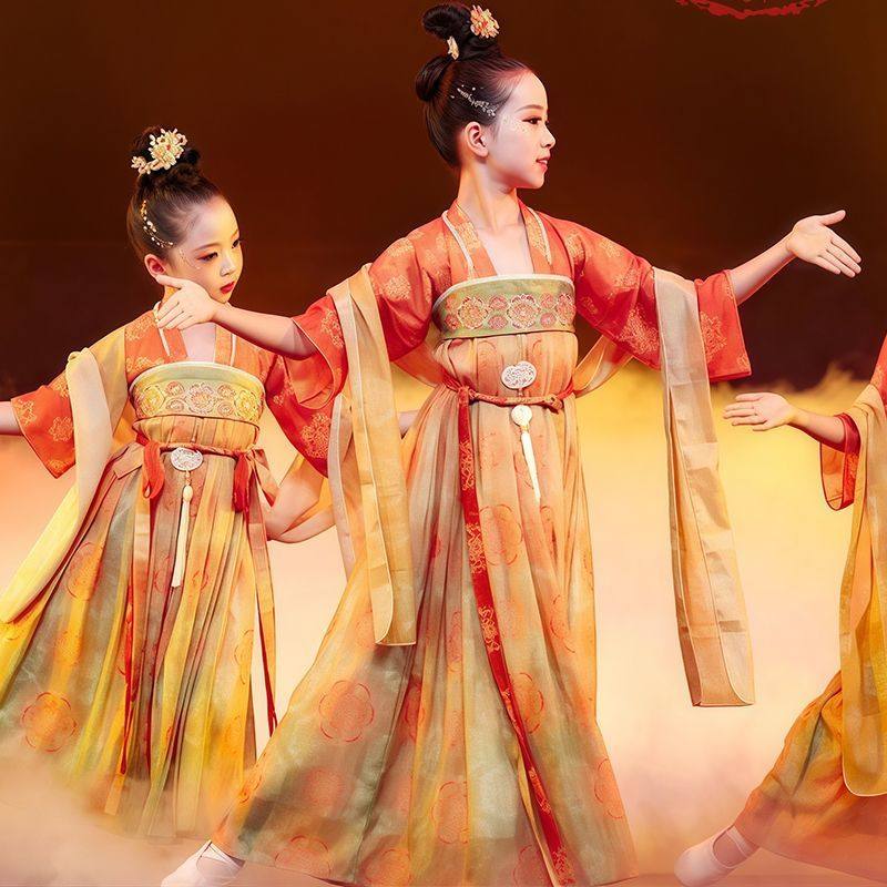 宫灯舞蹈儿童古典舞女童中国民族