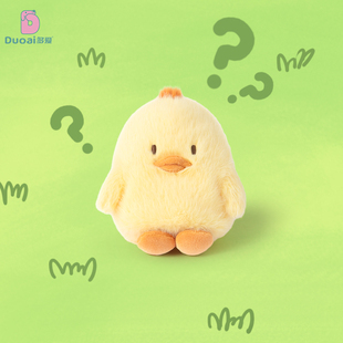 多爱原创小鸭子毛绒玩具可爱桌面办公学习陪伴玩偶海豹安抚手偶女