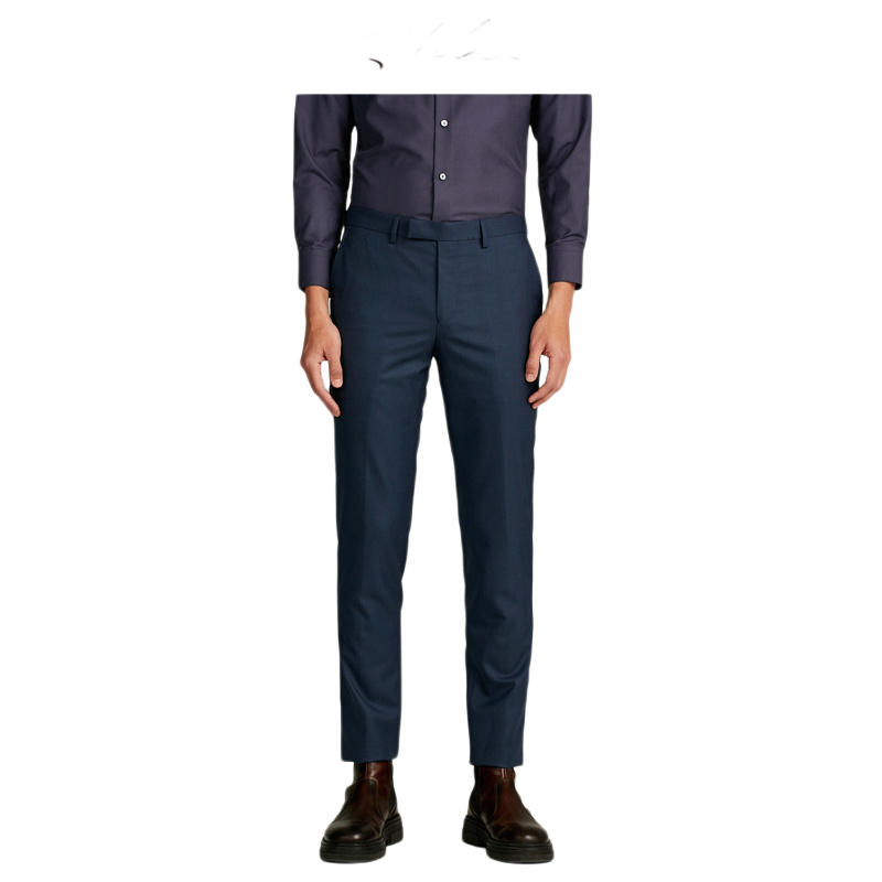 沙驰男士套装西裤羊毛纯色裤子