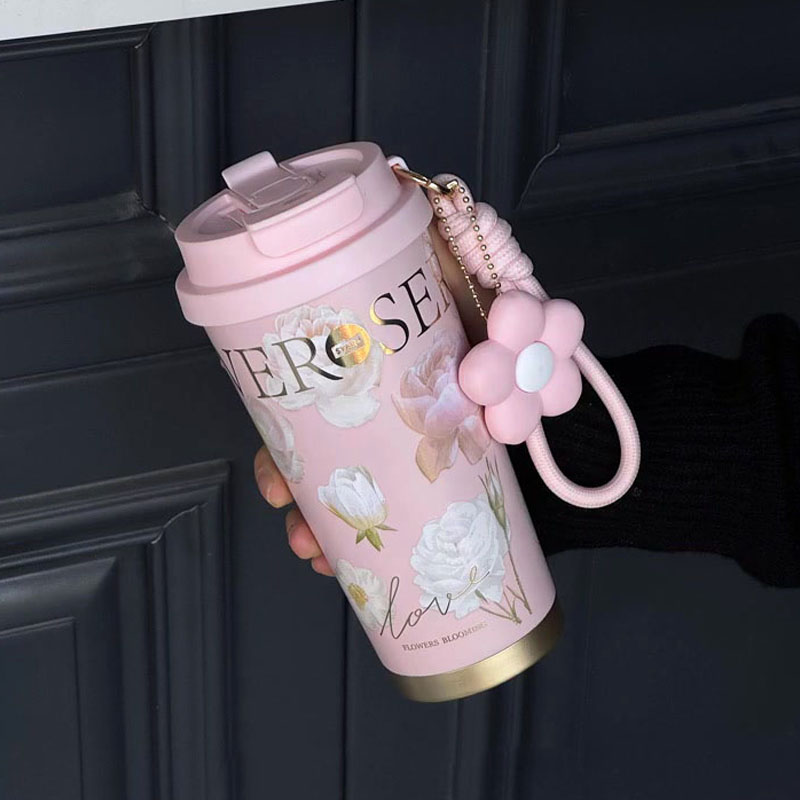世大家陶瓷内胆保温杯咖啡杯子