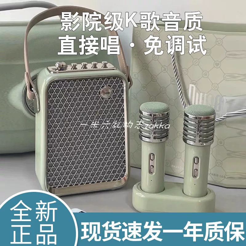 Divoom dot sound K pitch колонка домой беспроводной Bluetooth KTV маленький аудио-микрофон двойной микрофон