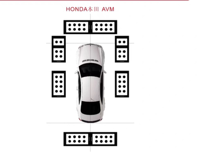 本田原厂环视校准布 本田原厂360全景调试布 拼接布 无纺布标定布